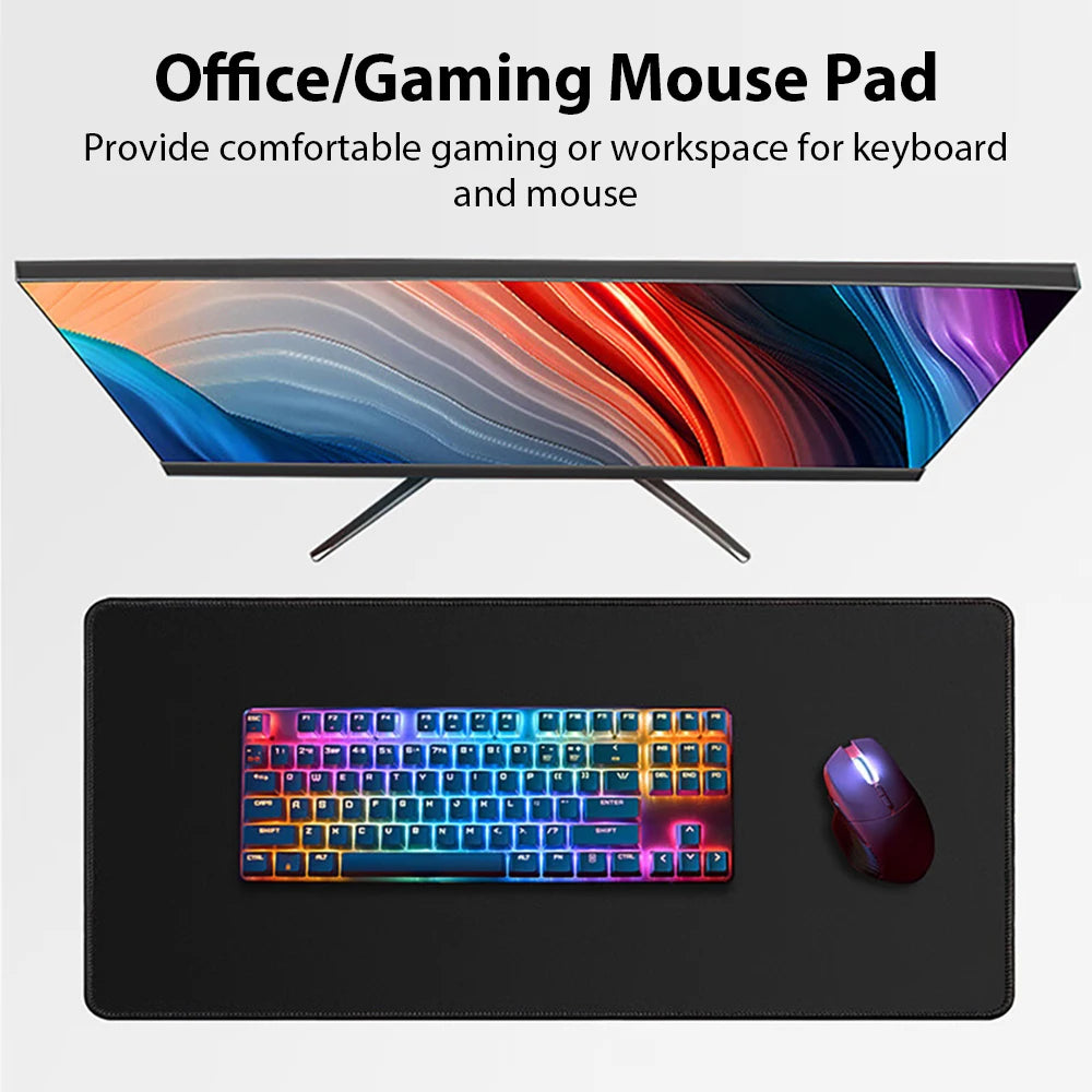 Large Mouse Pad XXL Black